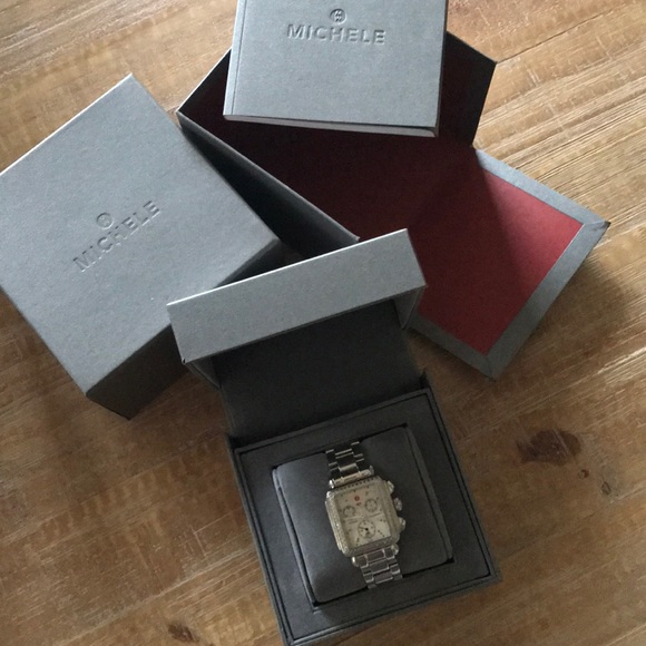 Michele Diamond Deco Watch main image 7